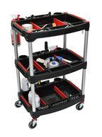 Luxor 3 Shelf tool cart