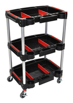 Luxor 3 Shelf tool cart