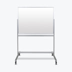 Luxor 48’’W x 36’’H Double-Sided Mobile Magnetic Glass