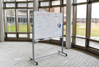 Luxor 48x36 Reversible Magnetic Whiteboard/ Whiteboard