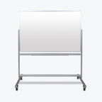 Luxor 60’’W x 40’’H Double-Sided Mobile Magnetic Glass