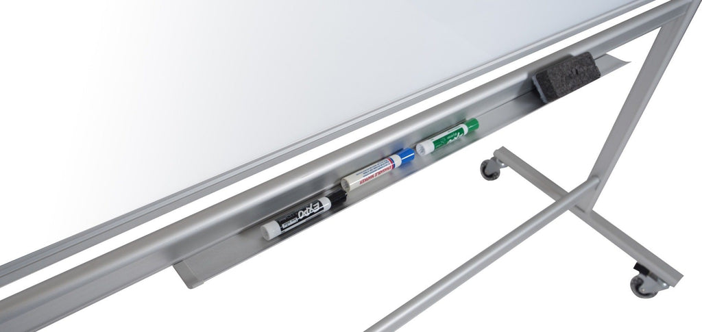 Luxor 60’’W x 40’’H Double-Sided Mobile Magnetic Glass