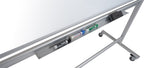 Luxor 60’’W x 40’’H Double-Sided Mobile Magnetic Glass