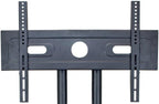 Luxor Adjustable Height Rolling Flat Panel Cart W/
