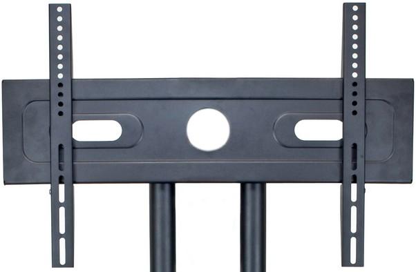 Luxor Adjustable Height Rolling Flat Panel Cart W/