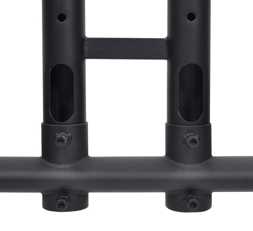 Luxor Adjustable Height Rolling TV Stand
