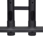 Luxor Adjustable Height Rolling TV Stand