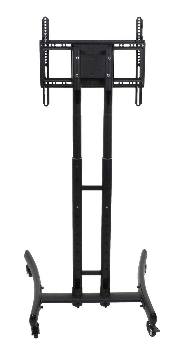 Luxor Adjustable Height Rolling TV Stand