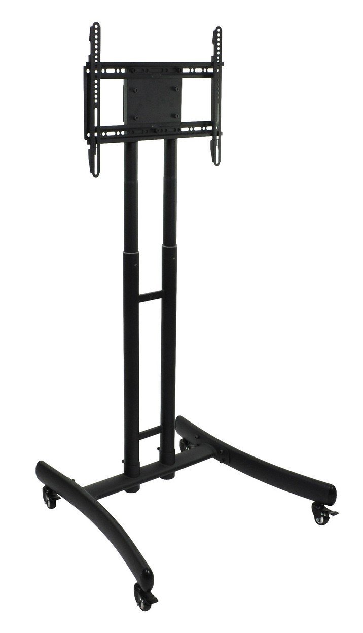 Luxor Adjustable Height Rolling TV Stand