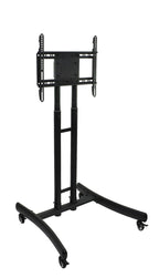 Luxor Adjustable Height Rolling TV Stand
