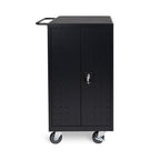 Luxor Black 18 Laptop Computer Charging Cart