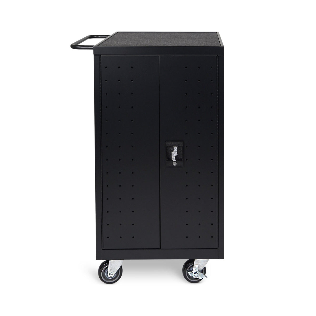 Luxor Black 18 Laptop Computer Charging Cart