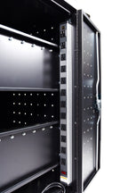 Luxor Black 24 Laptop Computer Charging Cart
