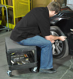 Luxor Black Mobile Mechanics Seat