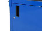 Luxor Blue 42’’ Adj Height Cart w/ Cabinet