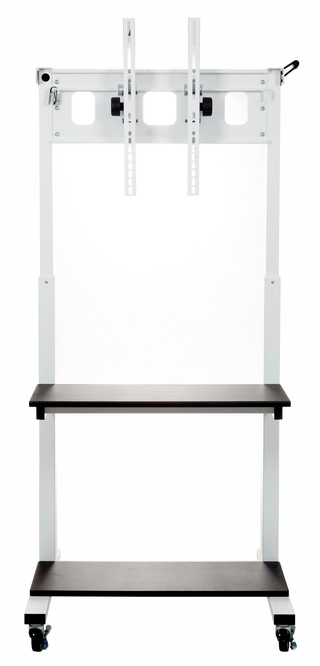 Luxor CLCD Crank Adjustable Flat Panel TV Cart