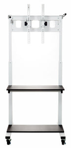 Luxor CLCD Crank Adjustable Flat Panel TV Cart