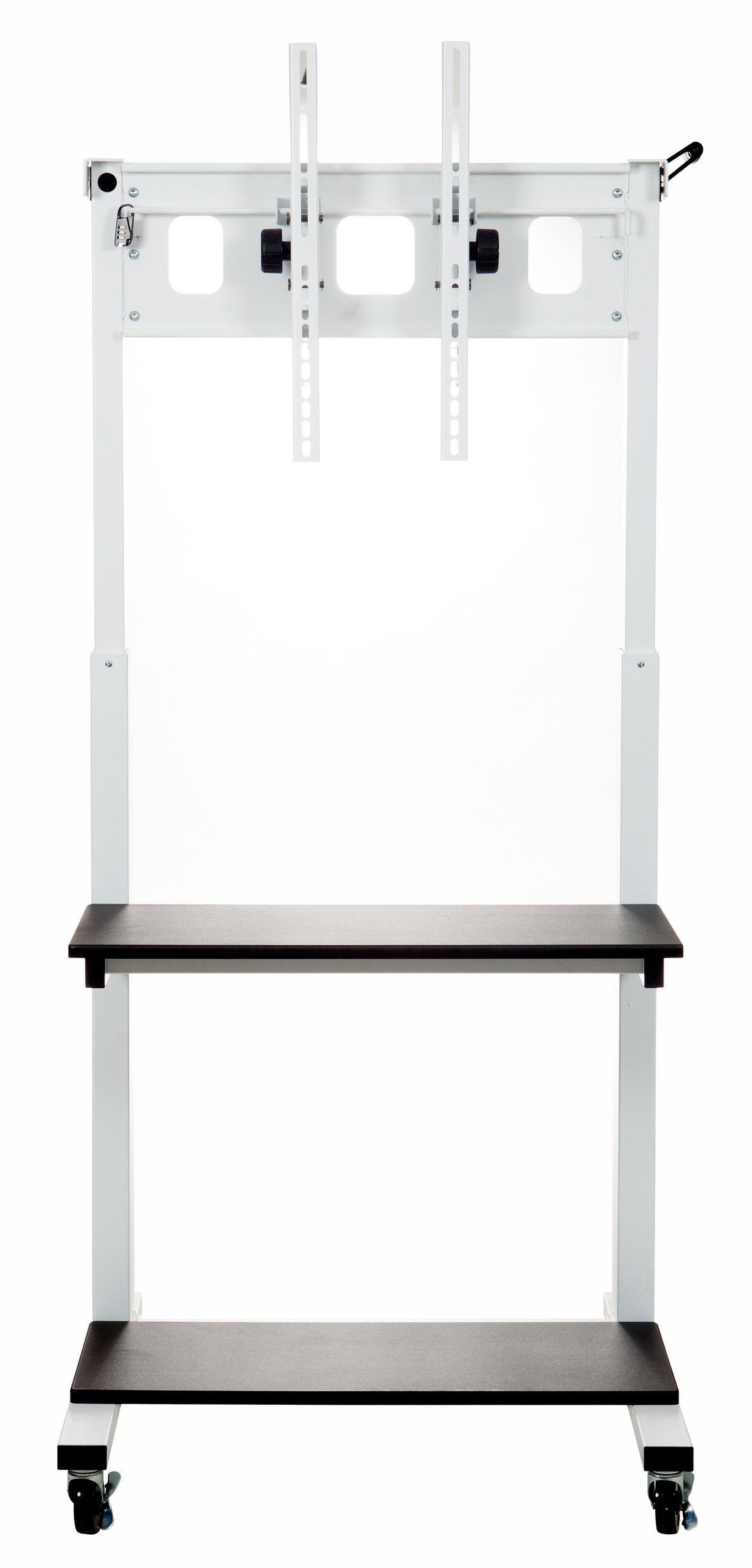 Luxor CLCD Crank Adjustable Flat Panel TV Cart
