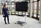 Luxor CLCD Crank Adjustable Flat Panel TV Cart