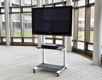 Luxor CLCD Crank Adjustable Flat Panel TV Cart