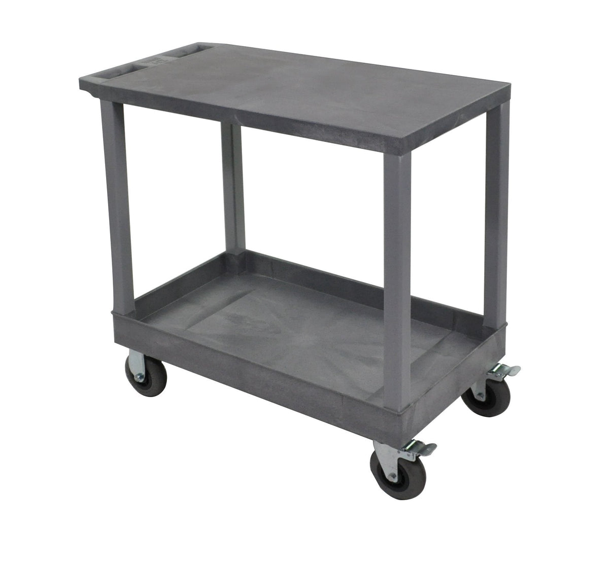 Luxor Gray 18x32 2 Flat/Tub Cart W/ SP5 Casters