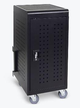 Luxor LLTM24-B 24 Tablet/Chromebook Charging Cart