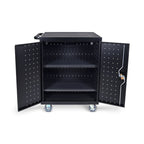 Luxor LLTP32-B 32 Laptop/Chromebook Charging Cart