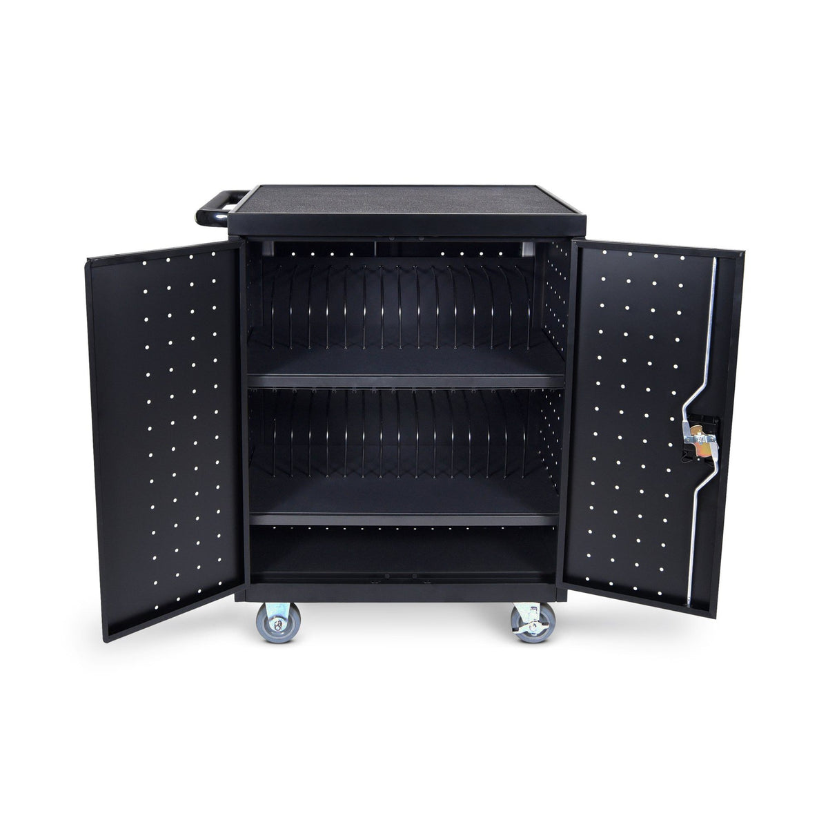 Luxor LLTP32-B 32 Laptop/Chromebook Charging Cart