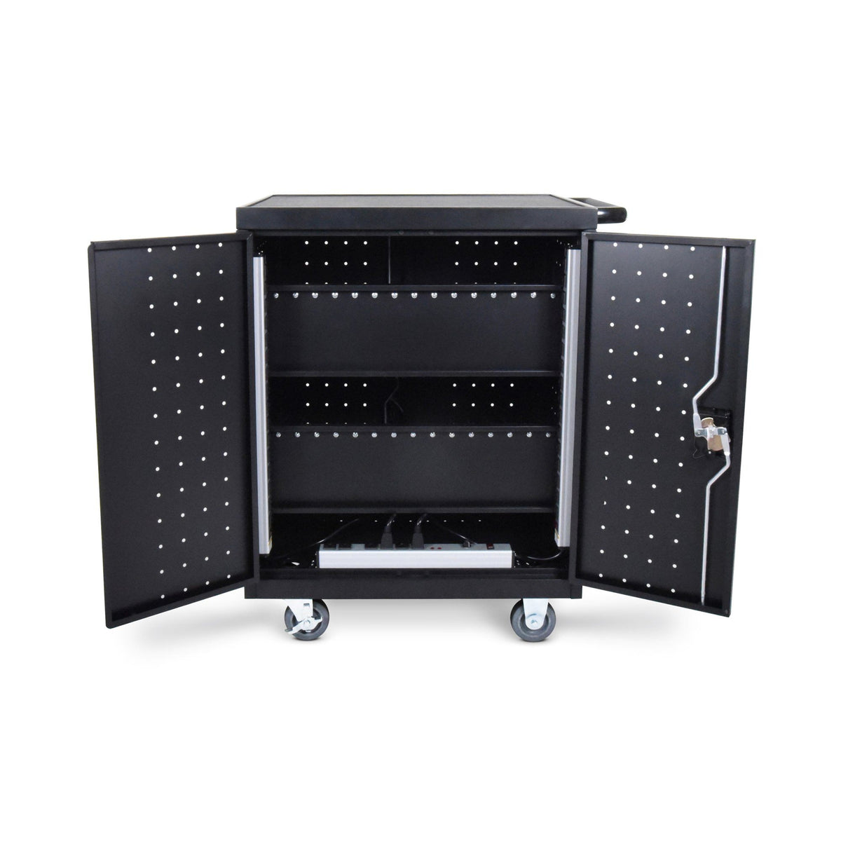 Luxor LLTP32-B 32 Laptop/Chromebook Charging Cart
