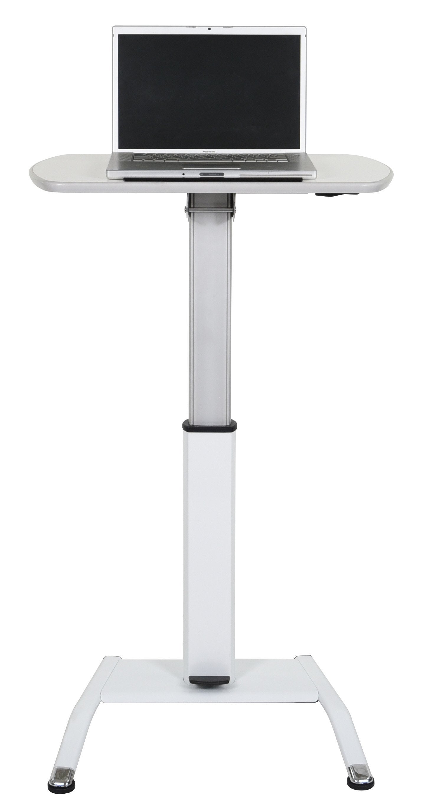 Luxor - LX-PNADJ-WH - Pnematic Height Adjustable Lectern