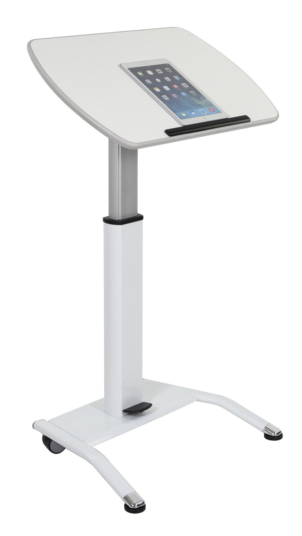 Luxor - LX-PNADJ-WH - Pnematic Height Adjustable Lectern