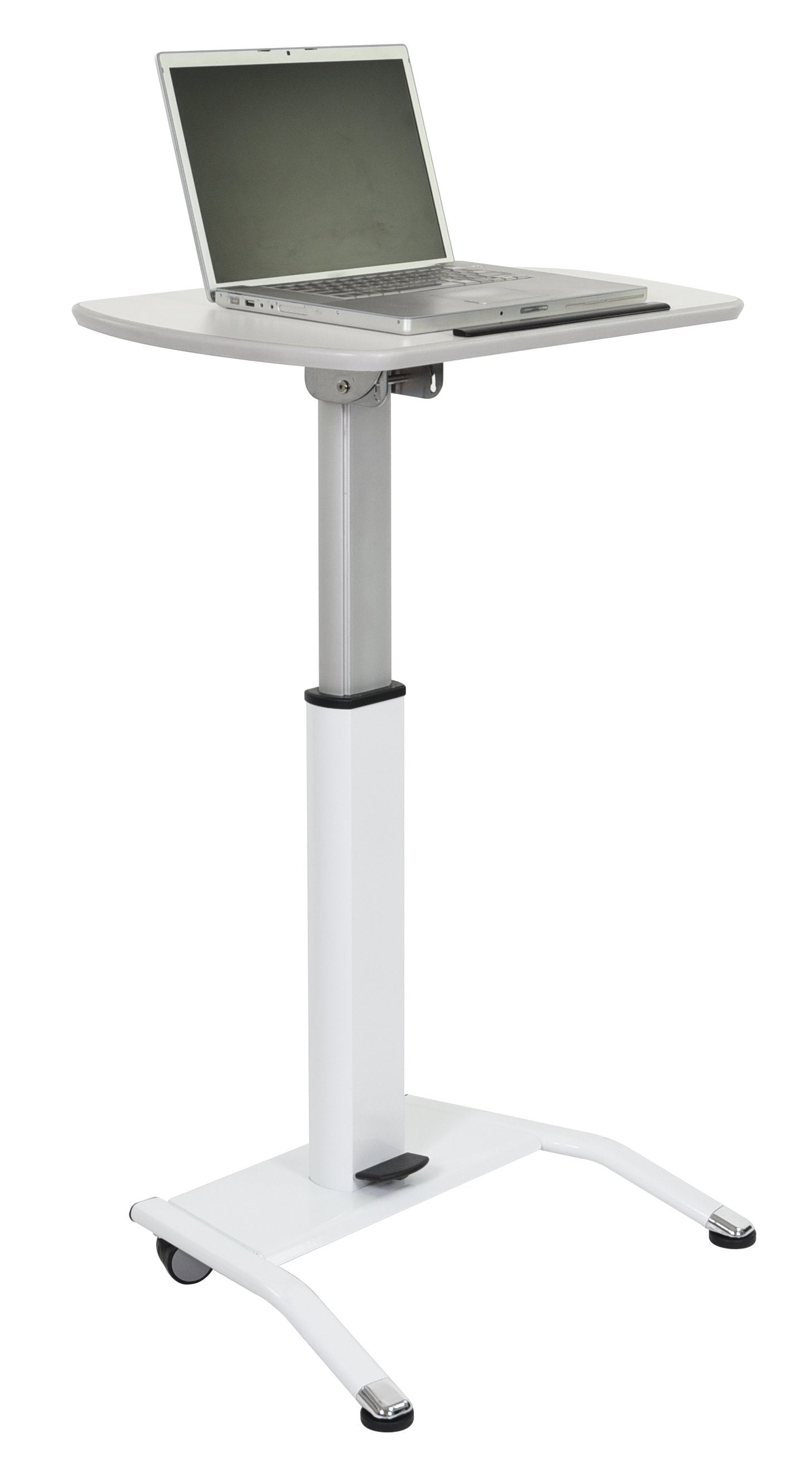 Luxor - LX-PNADJ-WH - Pnematic Height Adjustable Lectern
