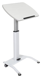 Luxor - LX-PNADJ-WH - Pnematic Height Adjustable Lectern