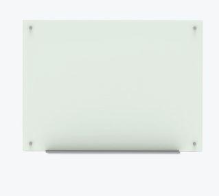 Luxor Magnetic Wall-Mounted Glass Board 48x36