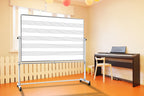 Luxor MB7248MW 72 x 48 Mobile Whiteboard/Whiteboard