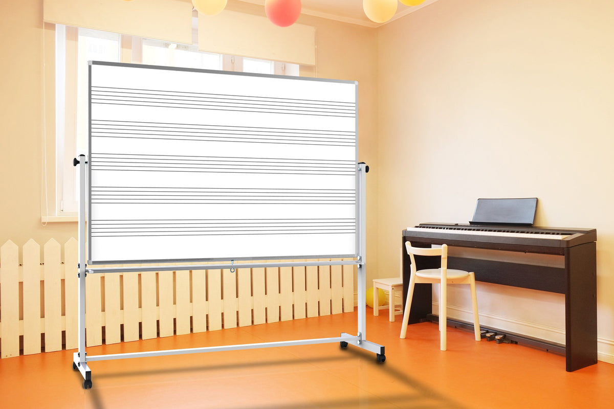 Luxor MB7248MW 72 x 48 Mobile Whiteboard/Whiteboard