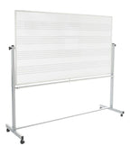 Luxor MB7248MW 72 x 48 Mobile Whiteboard/Whiteboard