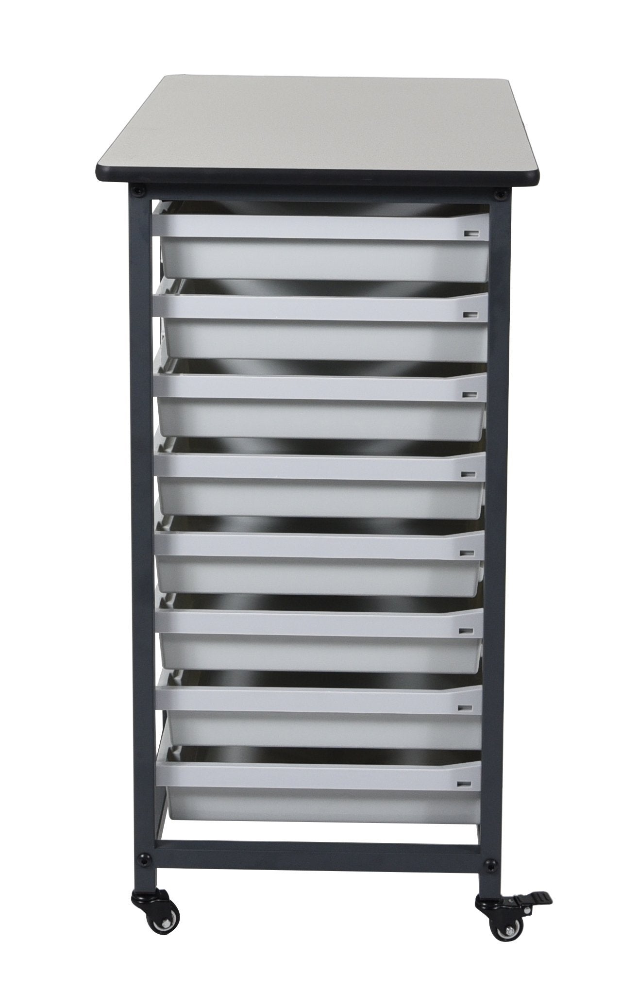 Luxor MBS-DR-16S Mobile Bin System - Double Row