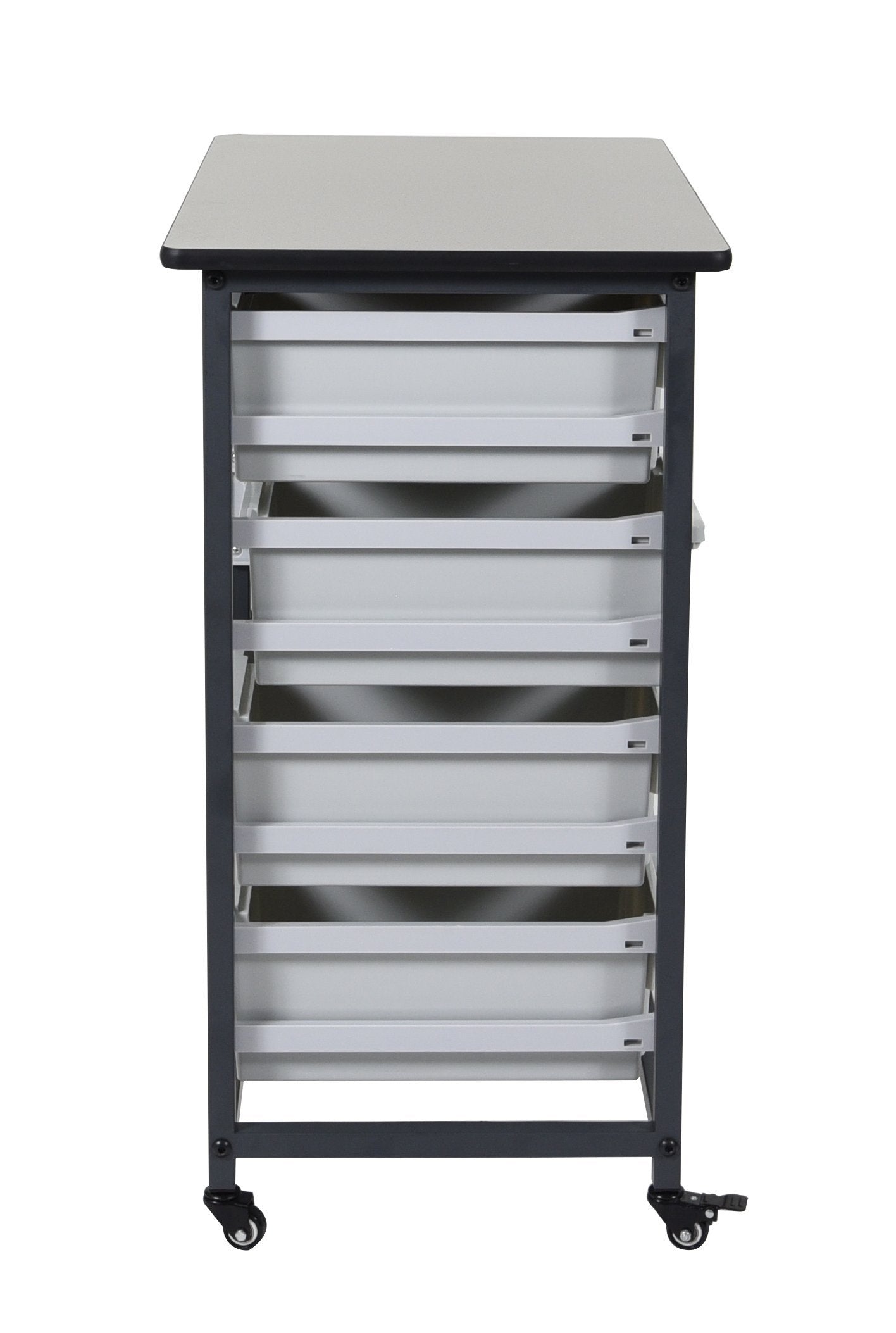 Luxor MBS-DR-8L Mobile Bin System - Double Row