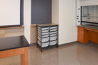 Luxor MBS-DR-8S4L Mobile Bin System - Double Row