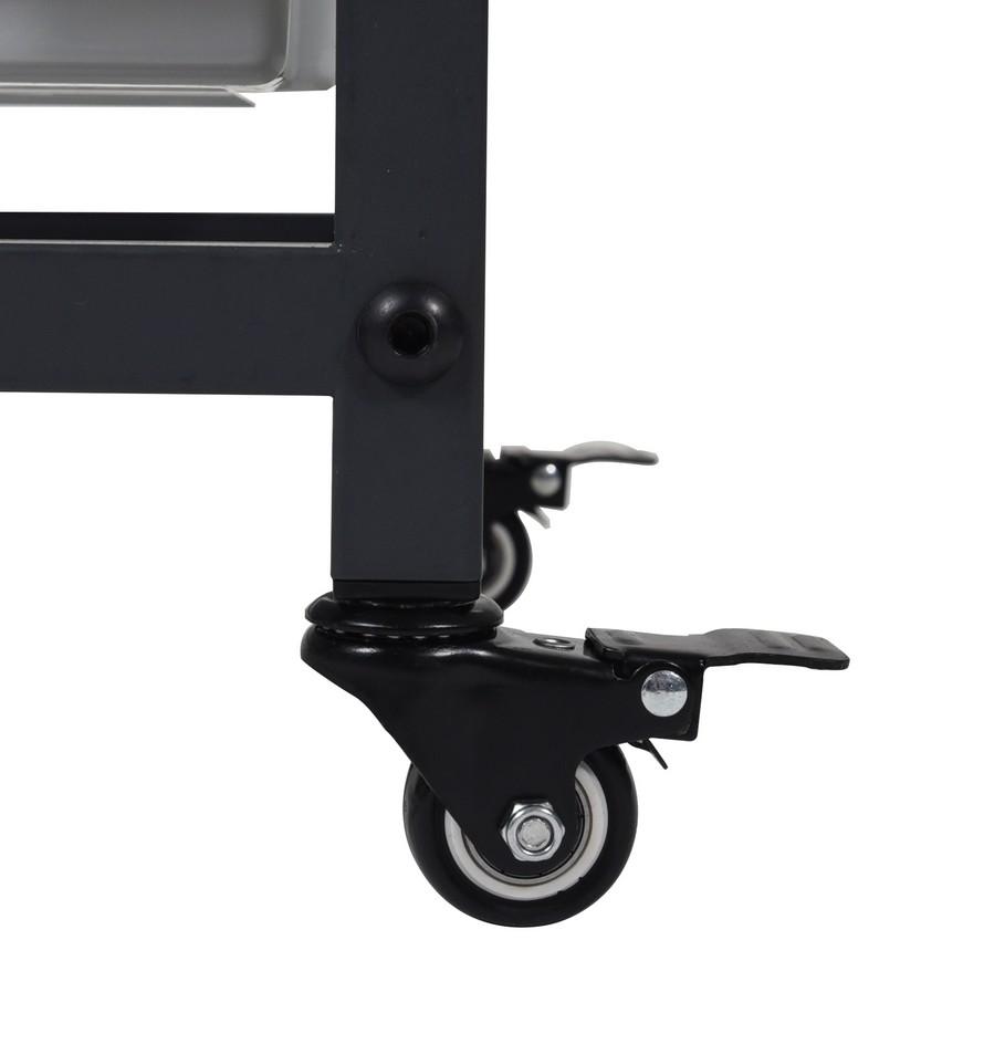 Luxor MBS-DR-8S4L Mobile Bin System - Double Row