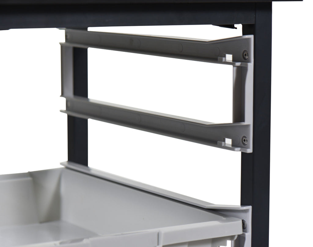Luxor MBS-DR-8S4L Mobile Bin System - Double Row