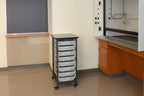 Luxor MBS-SR-8S Mobile Bin System - Single Row