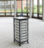 Luxor MBS-SR-8S Mobile Bin System - Single Row