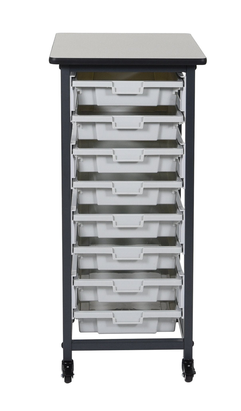 Luxor MBS-SR-8S Mobile Bin System - Single Row