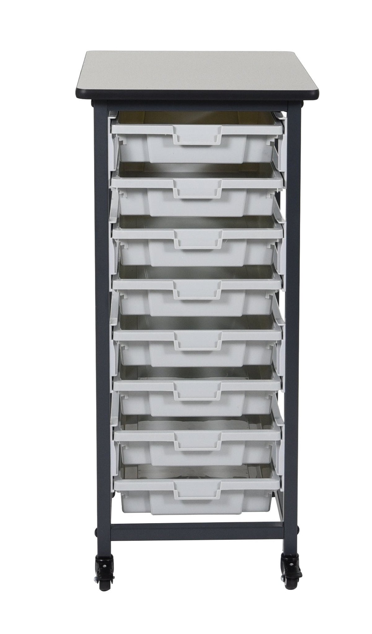 Luxor MBS-SR-8S Mobile Bin System - Single Row