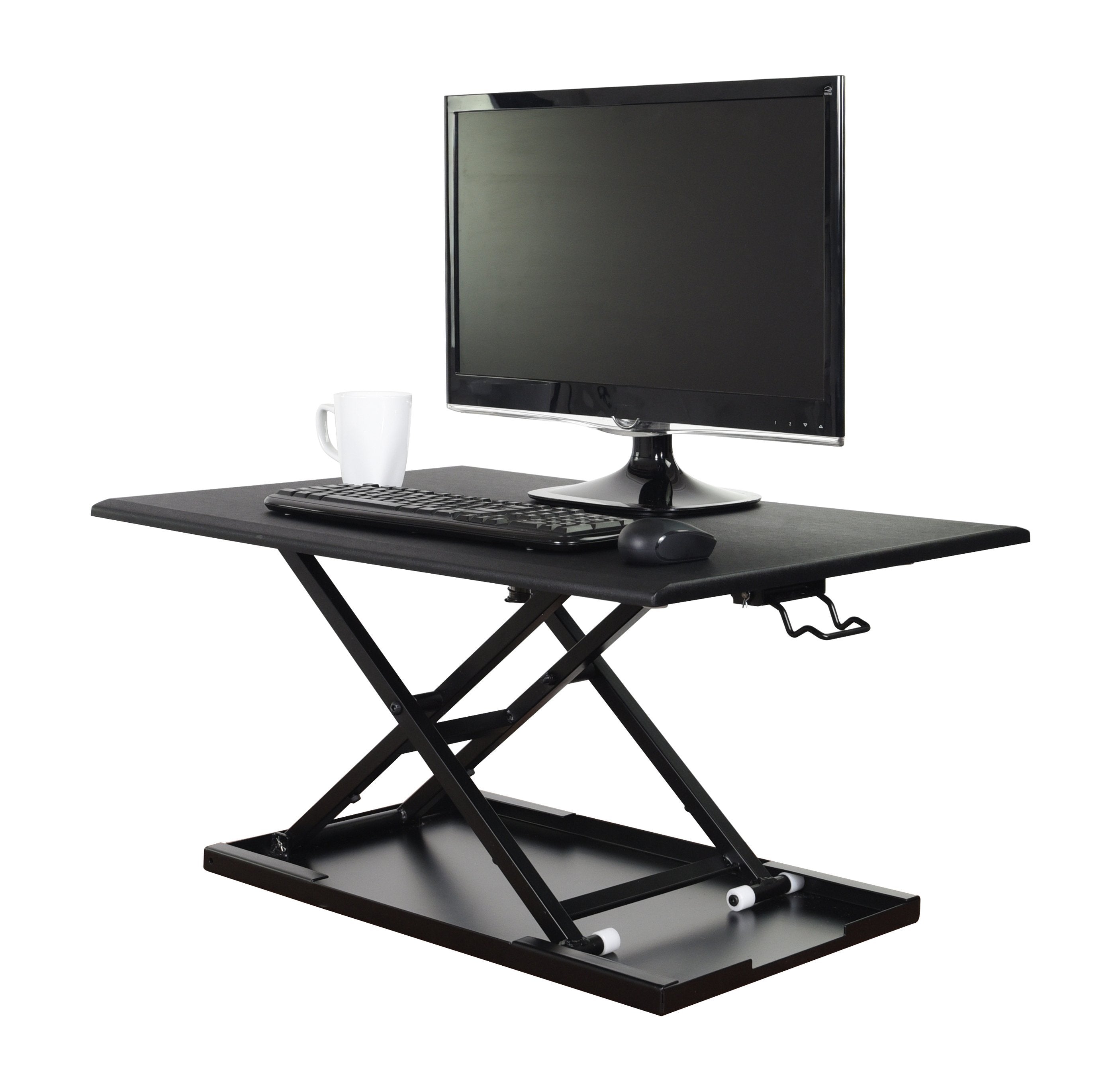 Luxor Pneumatic Adjustable Desktop