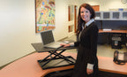 Luxor Pneumatic Adjustable Desktop
