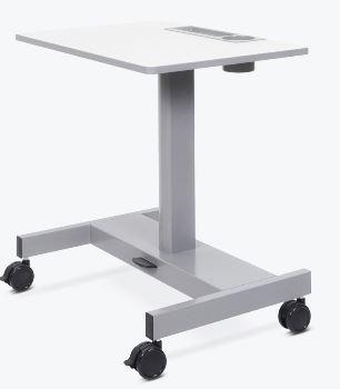 Luxor Pneumatic Sit Stand Desk-Short Version - Standing Desk
