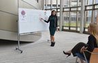 Luxor Reversible Magnetic Mobile 72x40 Whiteboard/